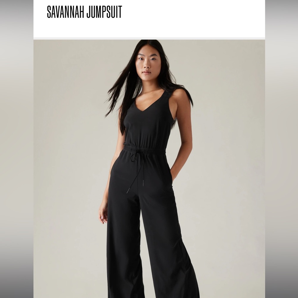Athletic Wide Leg Jumpsuit